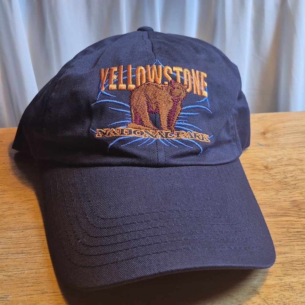 Yellowstone National Park Velcroback Hat